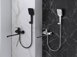 Смеситель для ванны Splenka S30.22.06 чёрный